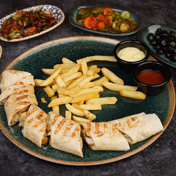 Beef Shawarma Wrap